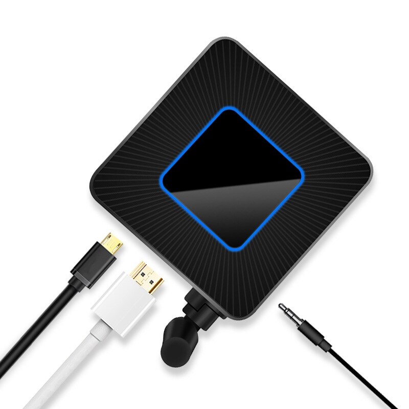 Q4 trådløse skærmadaptere 5g wifi dual-band telefoner med samme sn enhed til iphone android telefon