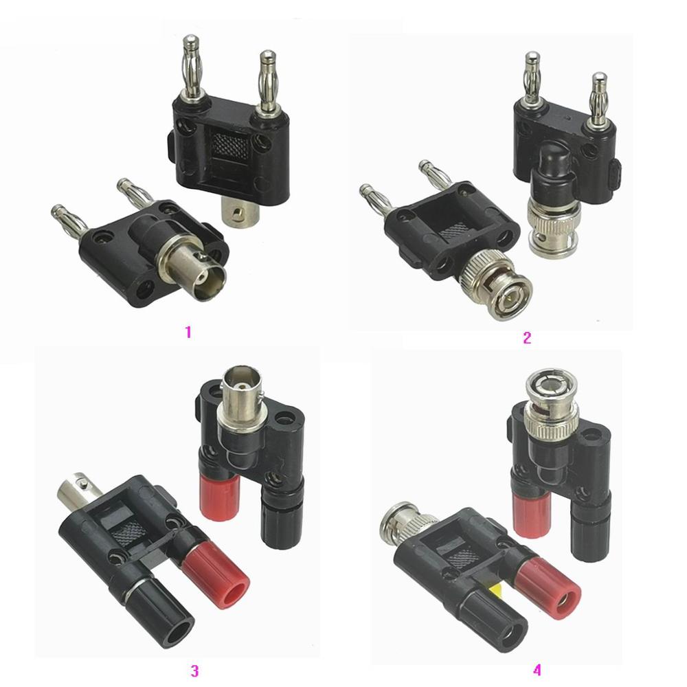 1Stck Adapter BNC zu Bananen stecker & Weibliche Jack RF anschluss Koaxial Prüfung konverter