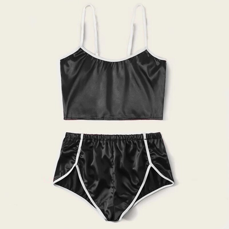 Summer daily clothes set bathroom two-piece swimsuit swimwear women's plus size suit jacket shorts Pajama set