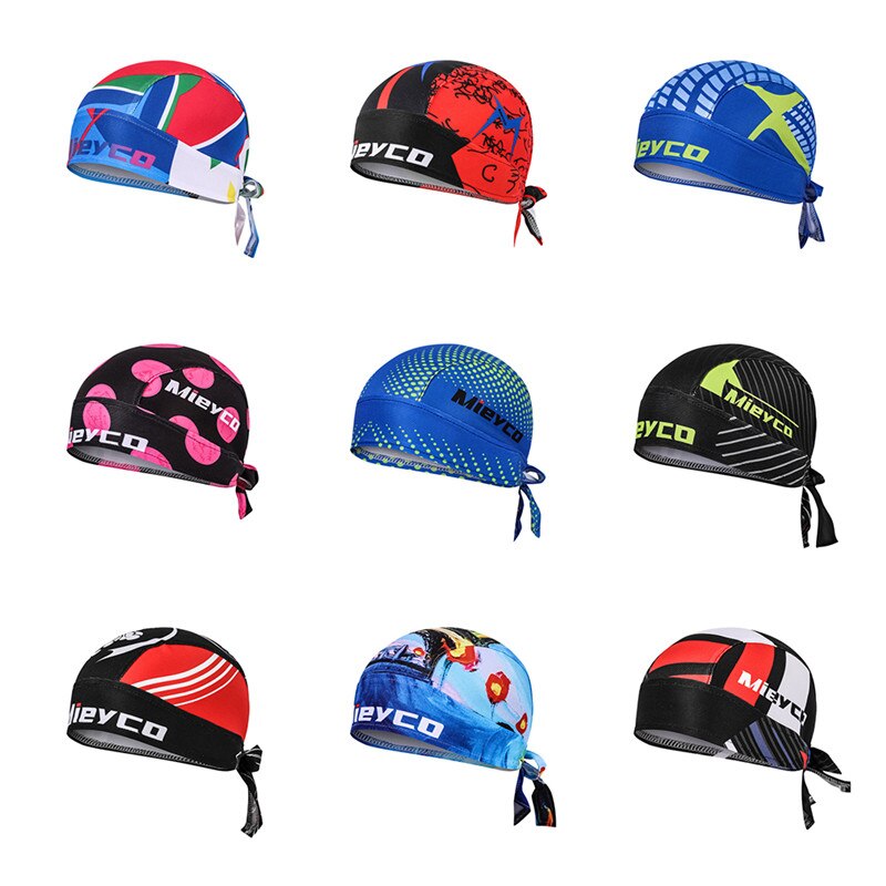 Heren zomer ciclismo pirate pet mountainbike mtb rijden hoofddoek dames buitensport fiets bandana hardlopen fietsmuts hoofddeksels