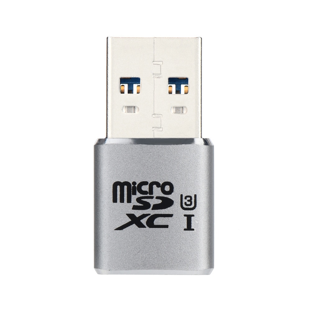 3 färger usb 3.0 multi memory card reader adapter mini cardreader för micro sd / tf microsd-läsare