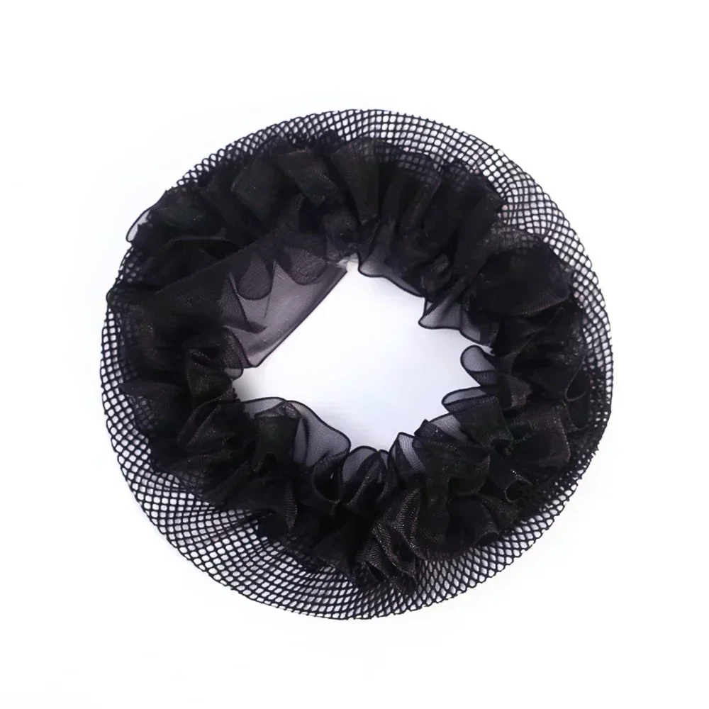 Vrouwen Ballet Elastisch Haarnet Verstelbare Weave Verstelbare Trekkoord Stijl Hoofdbanden Mode Hoofddeksels Accessoires