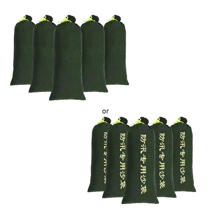 Flood Control Canvas Bags Flood Control Sandbags Property Water Retaining Sandbags Fire Fighting Bags