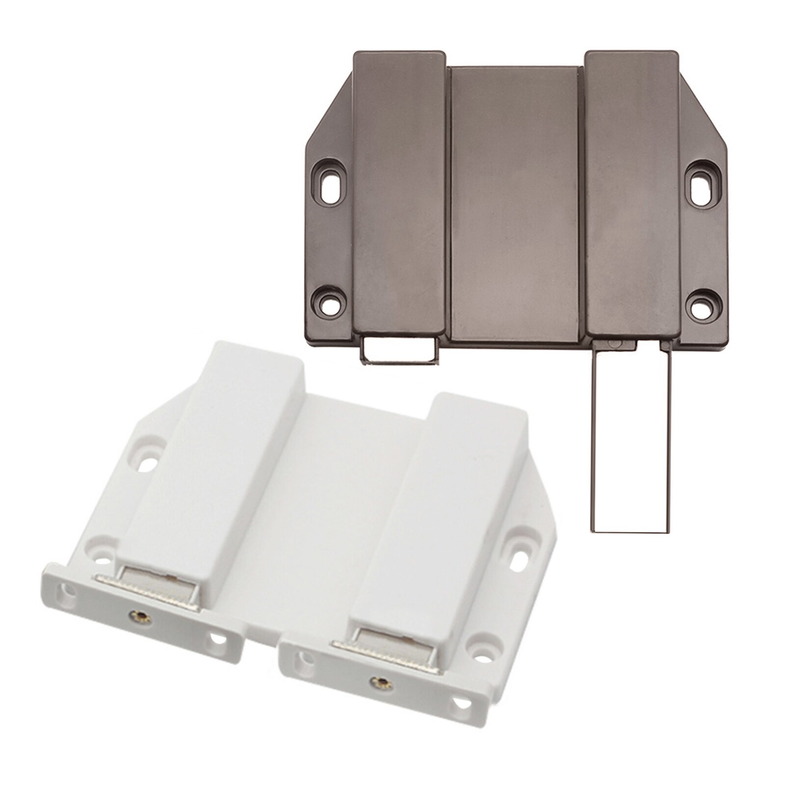 1PC Double Magnetic Touch Press Catch Latch Push to Open Cabinet &amp; Door Latch/Catch Closures for Furniture Cabinet Door Cupboard