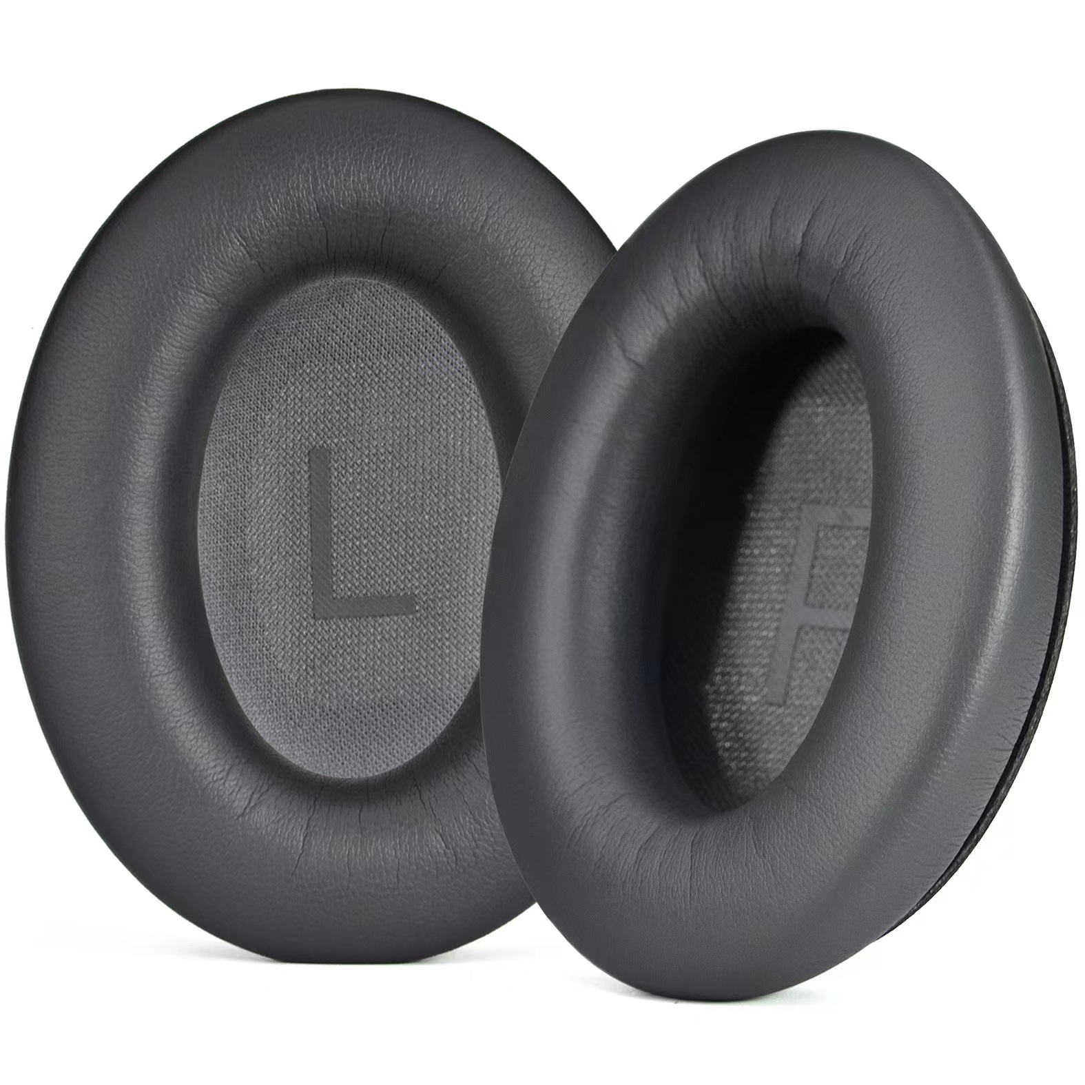 Almohadillas para auriculares Bose QuietComfort 45 QC45, cojín de repuesto para diadema y funda protectora, piel sensorial suave de cuero: Dim gris
