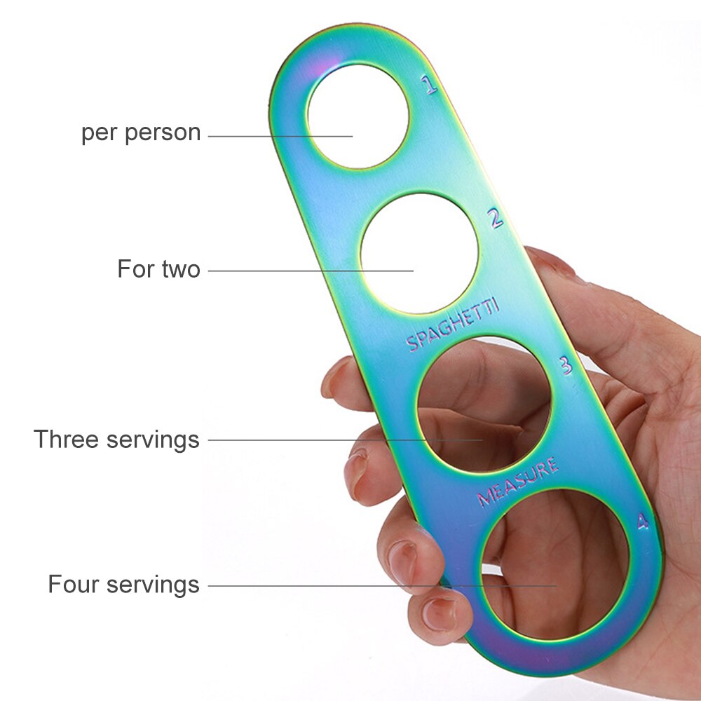 Spaghetti Pasta Noodle Measure Tools Spaghetti Measurer Kitchen Utensils Spaghetti Ruler 1 To 4 Portions Kitchen Accessories