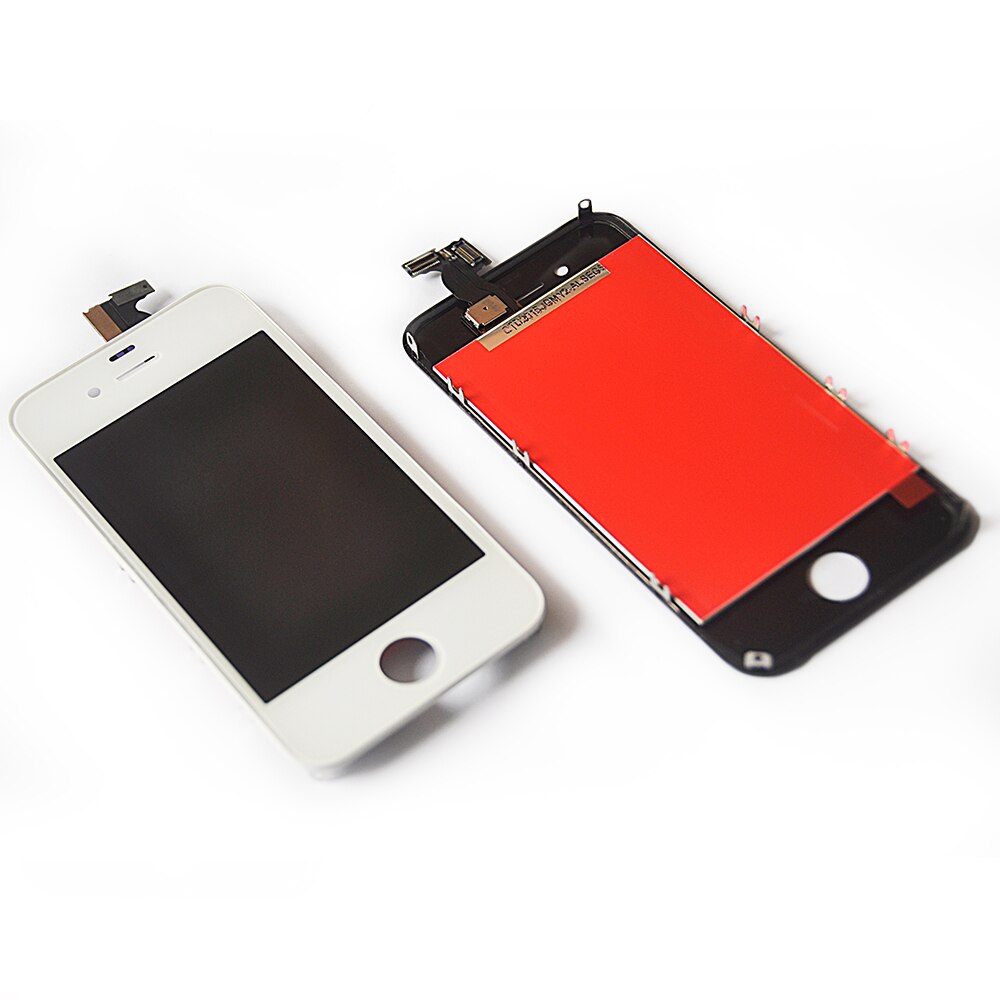 OTMIL Per il iPhone 4 4S Nessun Morto PixelLCD Display Touch con Cornice Digitizer Parti di Ricambio Per iPhone4 4S pantalla LCD