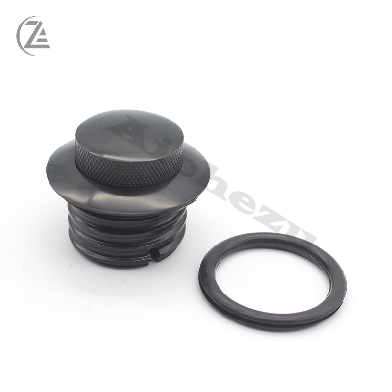 Acz Motor Linksom Schroef-In Cnc Pop-Up Gas Tank Cover Tankdop Met O-Ringen Voor harley Davidson Sportster 1982-2001