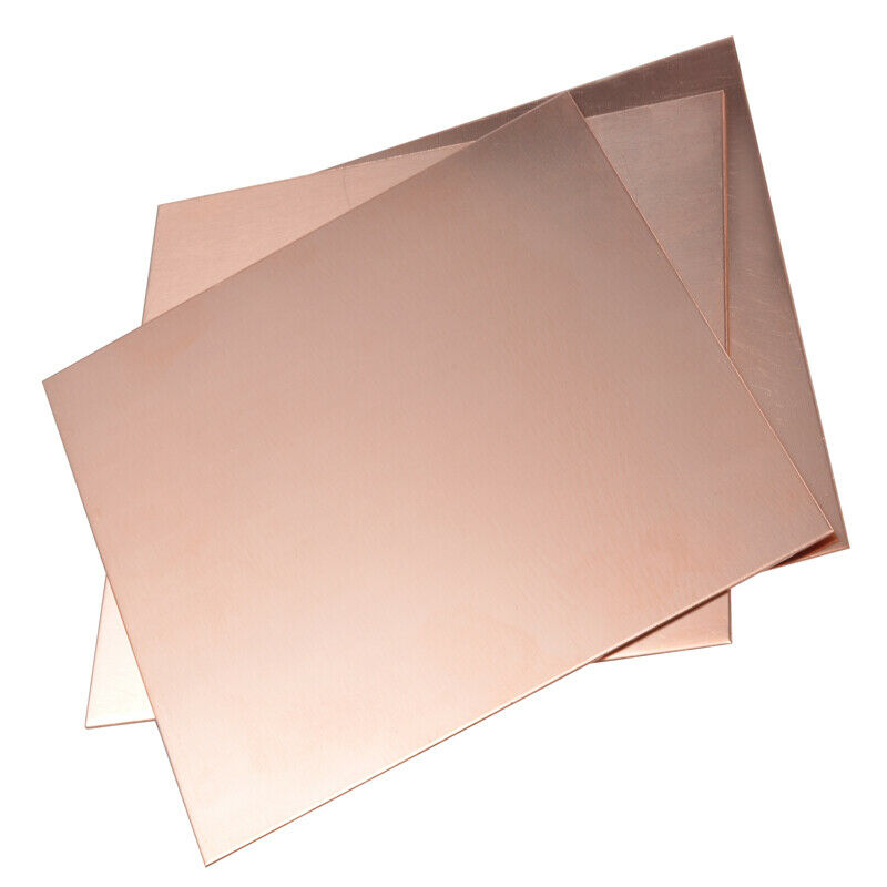 Dicke 2,5mm x 100mm x 100mm 99.9% Reinem Kupfer T2 Cu Metall Blatt Kupfer Platte Platz 1pc