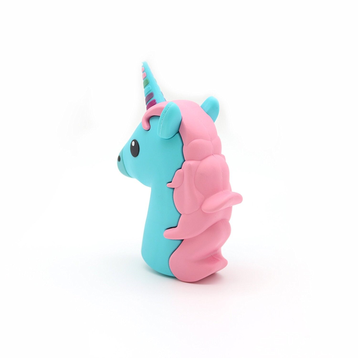 Mojipower batterie externe pour téléphone portable, 2600 mAh powerbank, amusant, coloré, , forme licorne