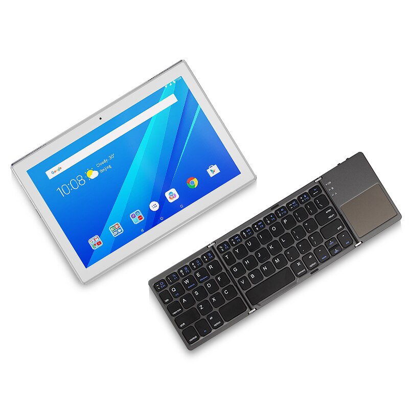 Tastiera Bluetooth wireless a tre pieghe per CHUWI HiPad Hi10 X Plus Pro Hi12 Hi13 Hi8 Hi9 pro Air Vi10 Vi8 custodia per Tablet Surbook