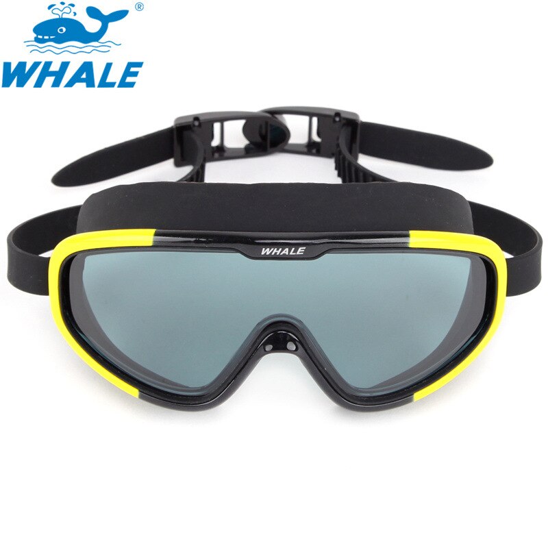 Baleine-lunettes de natation professionnelles, en Silicone, souples, étanches, Anti-buée, anti-uv, pour hommes et femmes