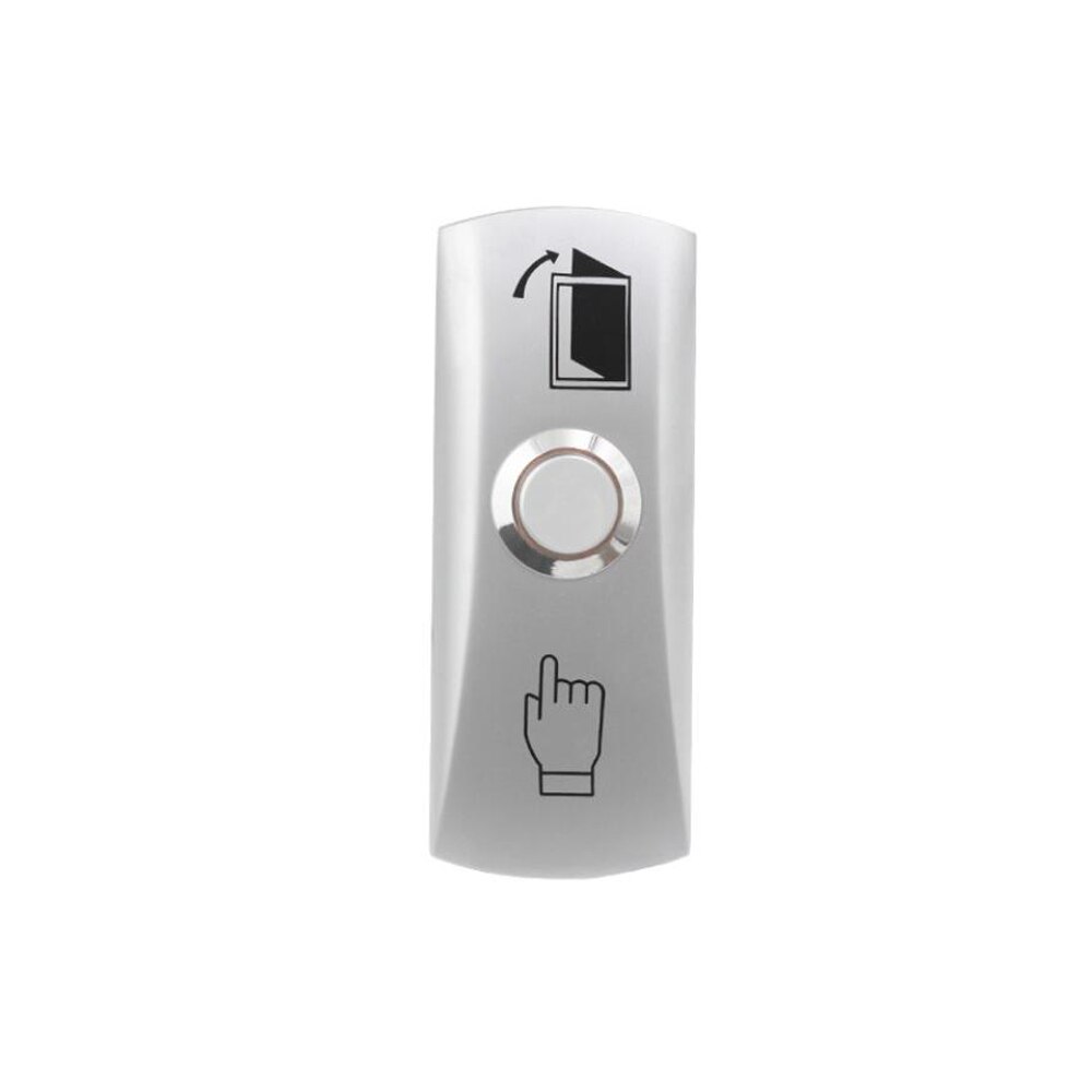 Zinc Alloy Gate DOOR Exit Button Exit Switch For Door Access Control System Door Push Exit Door Release Button Switch: Default Title