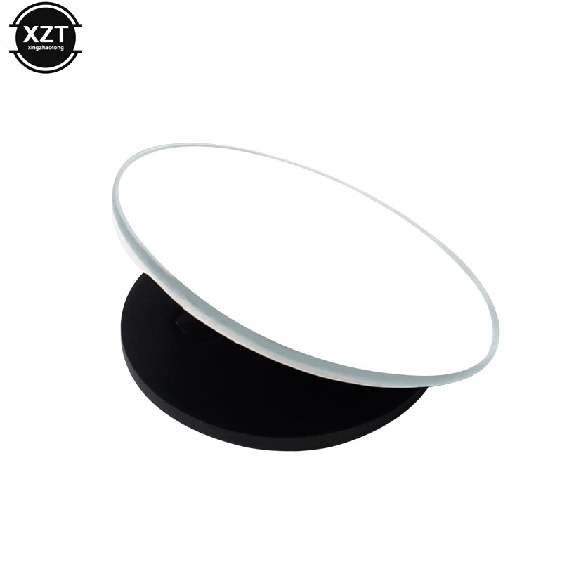 Car borderless small round mirror 360 degree reversing blind spot mirror convex mirror rear view rotating mirror glass