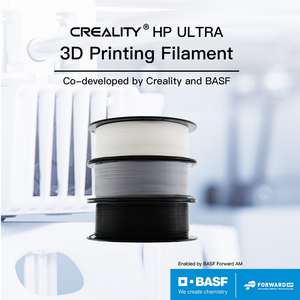 CREALITY Official 3D Printer Filament HP ULTRA PLA Filament 1.75mm 1KG Neat Winding Thiness While Toughness All FDM 3D Printers