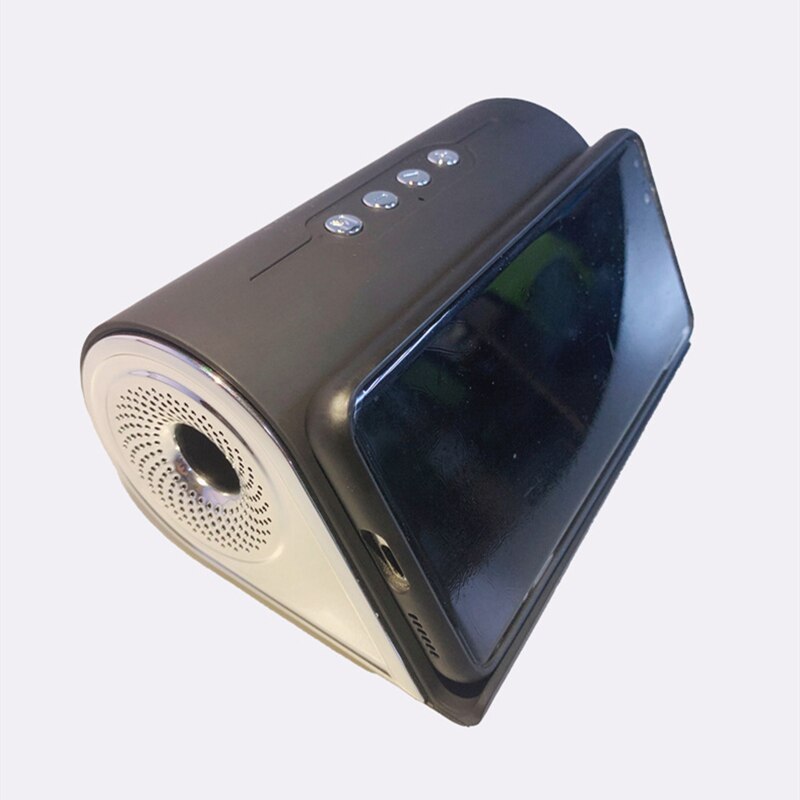 Wireless Fast Charging Bluetooth Speaker Portable Sound Column Desktop Dual Speakers Subwoofer Bracket Soundbox caixa de som Box