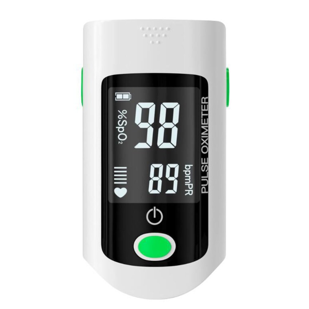 Digital Finger-Clip Pulse Oximeter Blood Oxygen A Finger Portable Meter Health Oximeter Finger Pulse Oximeter: LCD