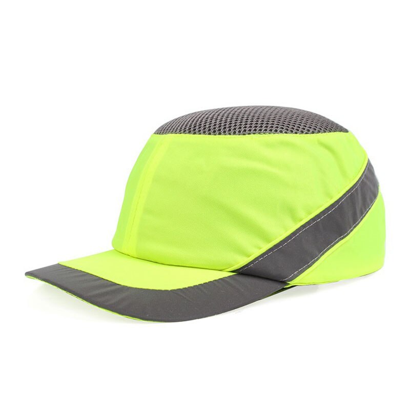 Bump Cap Work Safety Helmet With Reflective Stripe Summer Breathable Security Anti-impact Light Weight Helmets Protective Hat: Default Title