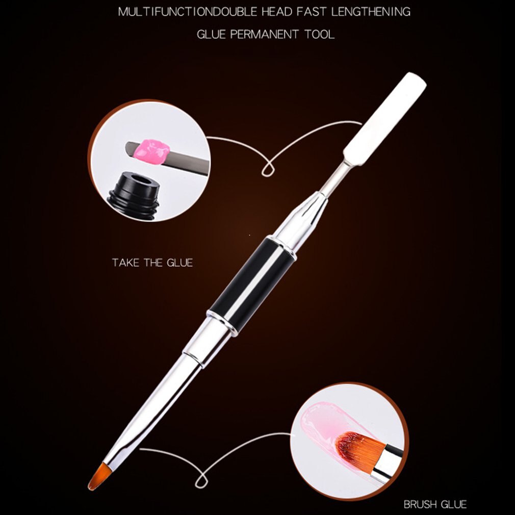 Two-Head Dual-Purpose Nail Phototherapy Pen Multifunctional Nail Pen ...