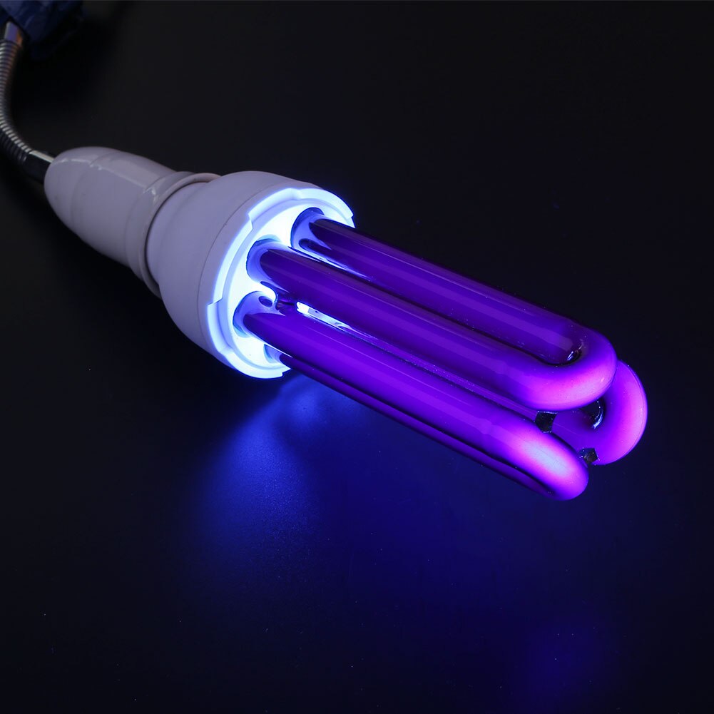 Barra de luz ultravioleta 3U, bombilla Led UV E27 E27, lámpara de 40W, tornillo fluorescente brillante CFL, luz negra, ahorro de energía AC220V
