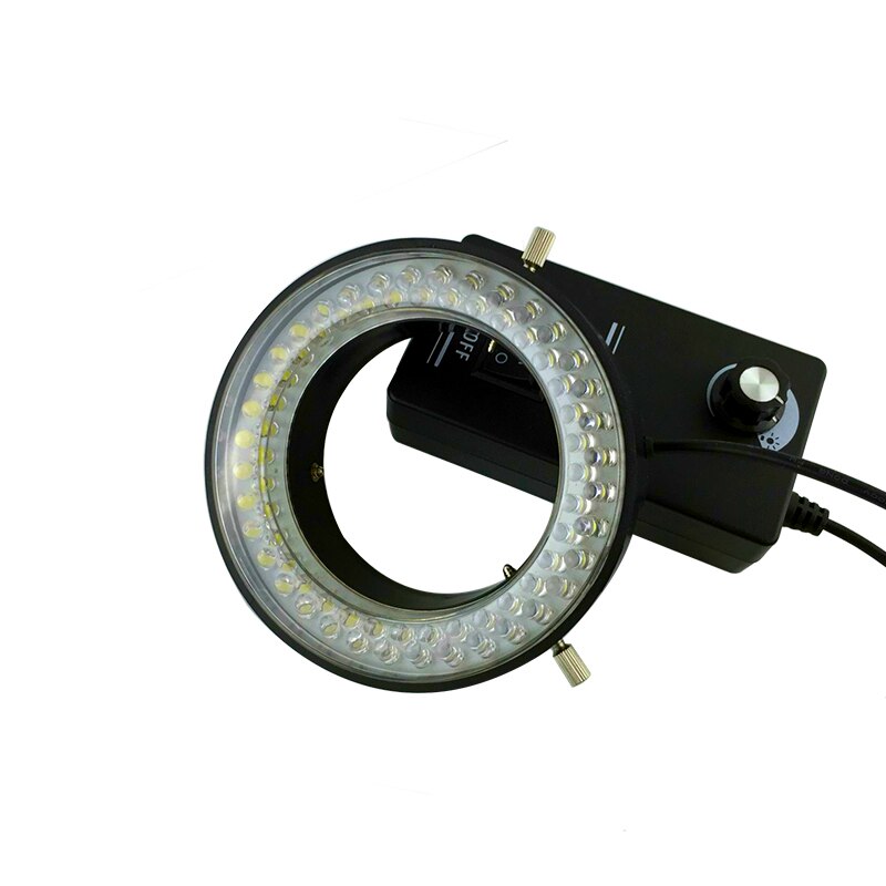 72MM Inner Diameter 72 Microscope Ring LED Light Industrial Vision Ring Light Source Electron Microscope Adjustable Light Source