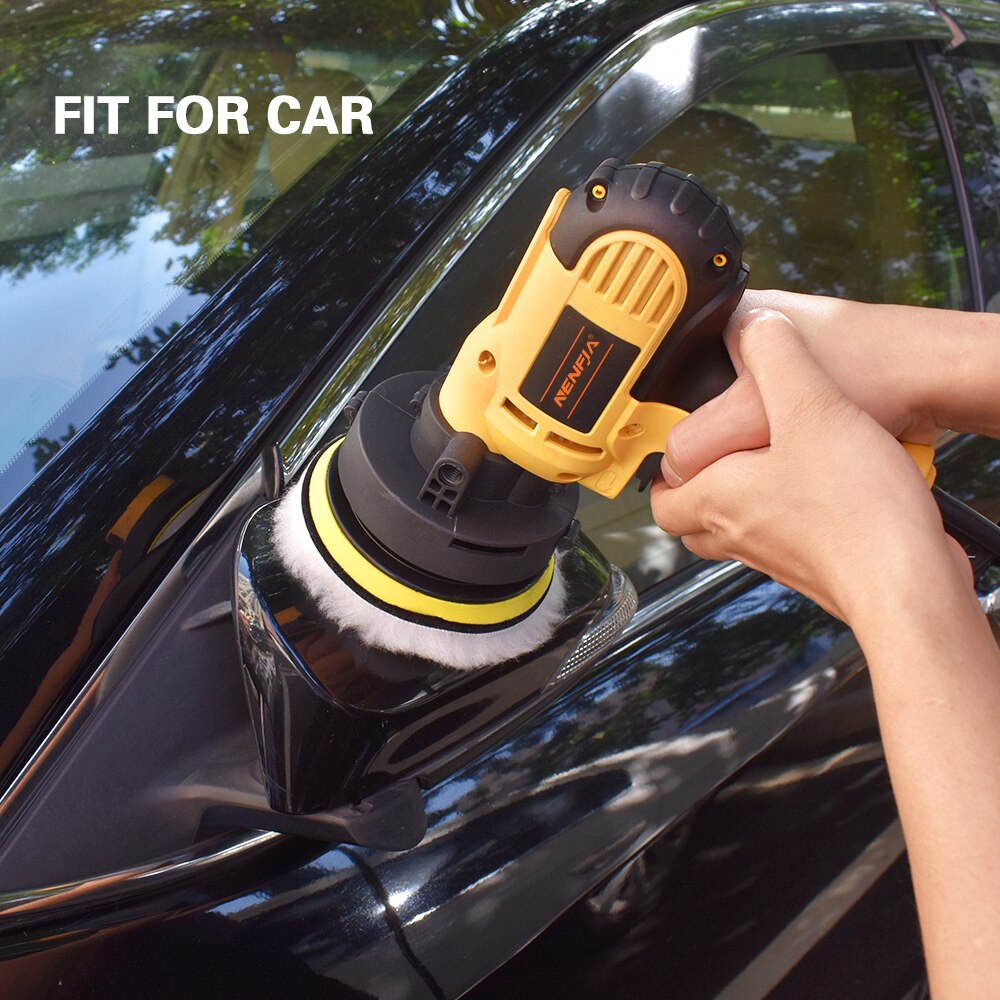 Juego de almohadillas de pulido para coche, 8 Uds., 3/4/5/6/pulgadas, adaptador de taladro, Herramientas Eléctricas M10 M16