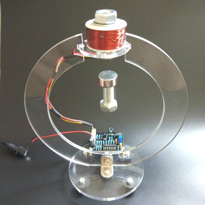 Pull up magnetisk levitation kit elektronisk diy produktion kit studerende lærer eksperimentelle kit ornamenter