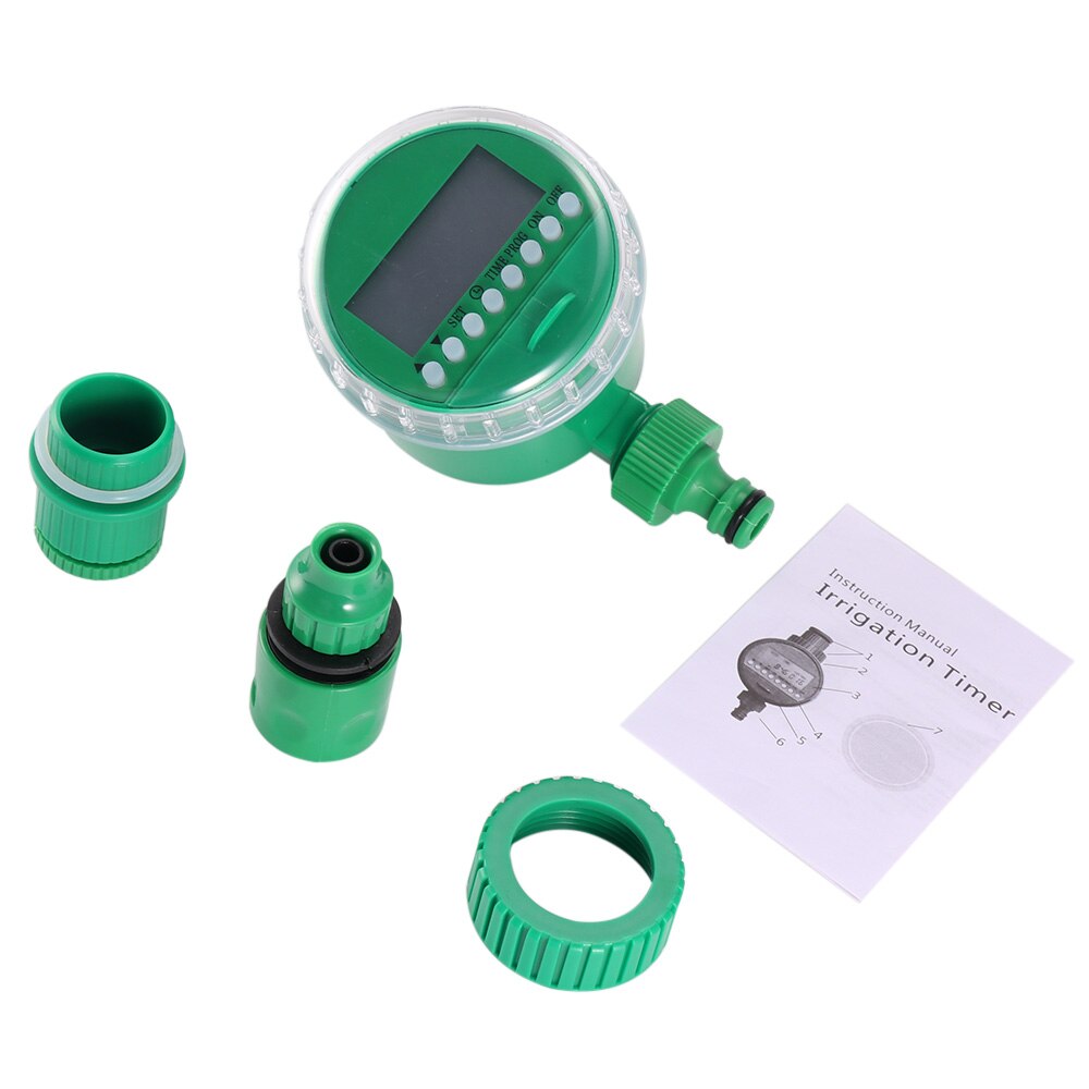 Automatic Electronic Water Timer Garden Irrigation Controller Electric Valve Garden Water Timer Display Watering System