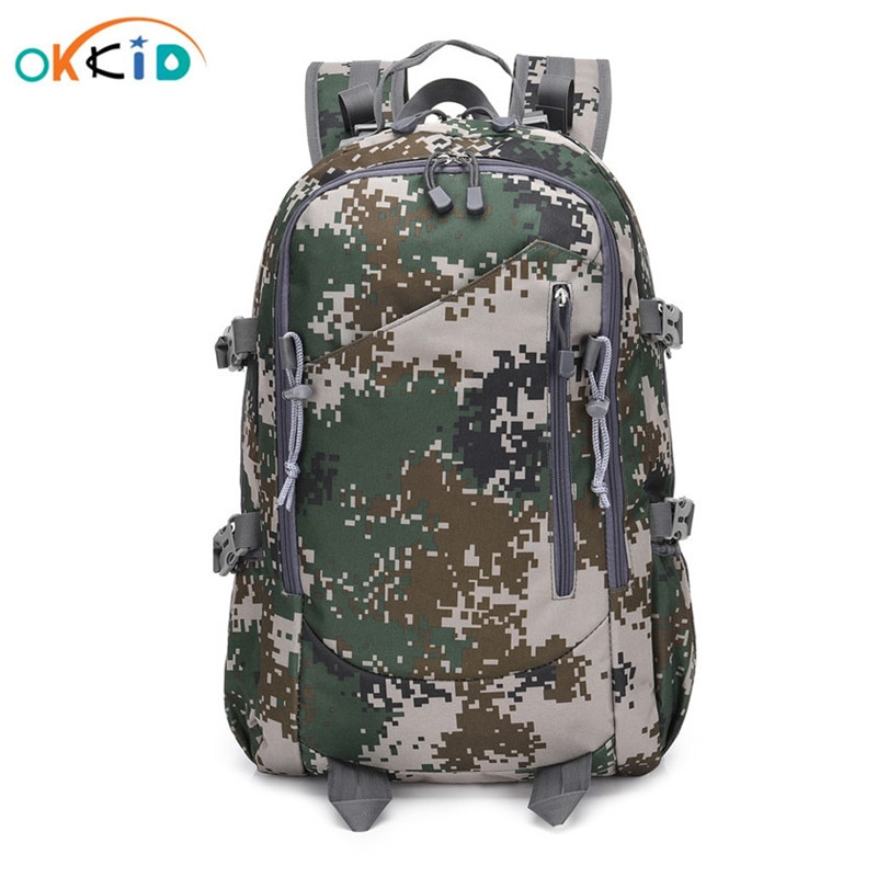 OKKID hommes sac d'école mâle étanche grand voyage sac à dos sac pour ordinateur portable d'étudiant 17 lycée sac à dos pour garçon directe