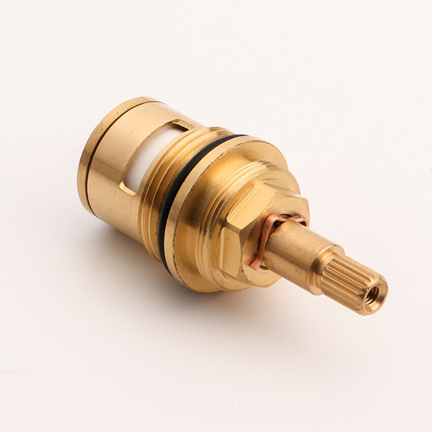 Brass Ceramic Tap Valve Faucet Cartridge Bathroom Cold Large flow Water Mixer Valve Faucet Accessory 