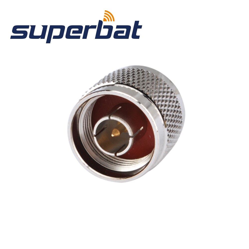 Superbat SMA-N Adapter RP-SMA Jack(male pin) to N Plug straight RF Coaxial Connector