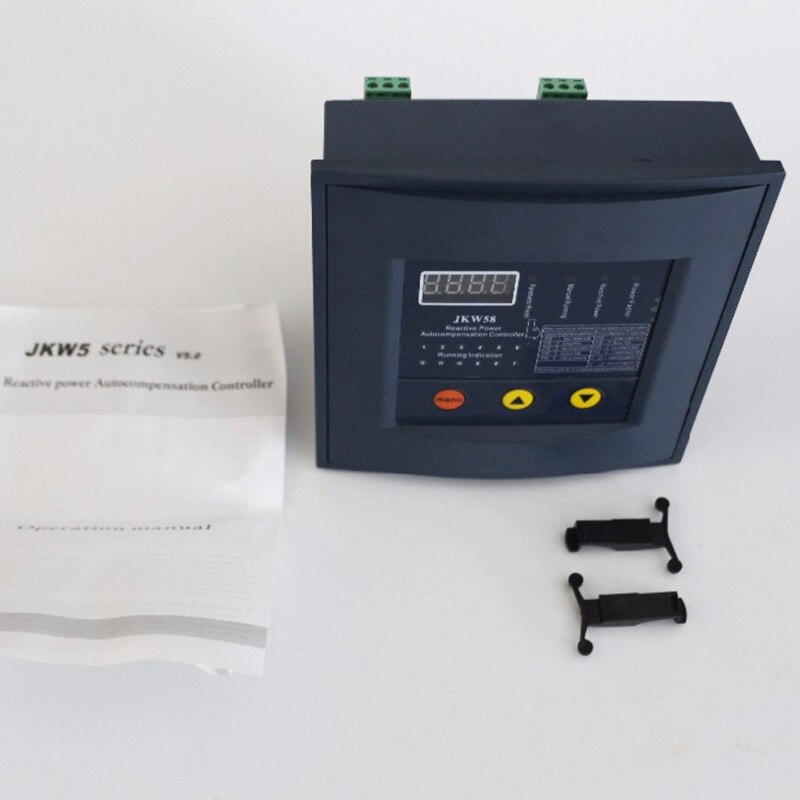 JKW58 PFR-12 power factor 380v 12steps 50/60Hz Reactive power automatic compensation controller capacitor for 50/60HZ