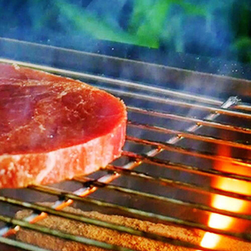 dauerhaft Edelstahl Mini Grill Klapp Grill Grill Küche Zubehör draussen Lager Picknick Werkzeug mit EINEM Tragbaren Rucksack