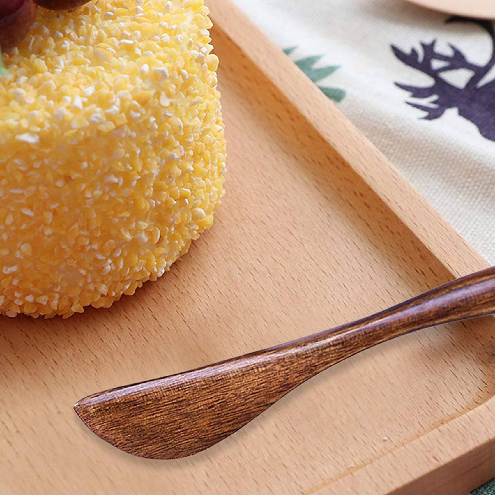 Voiveitsi 10 kpl puinen voiveitsi 6 tuuman mausteveitset puinen superkätevät keittiövälineet hyytelölevitin