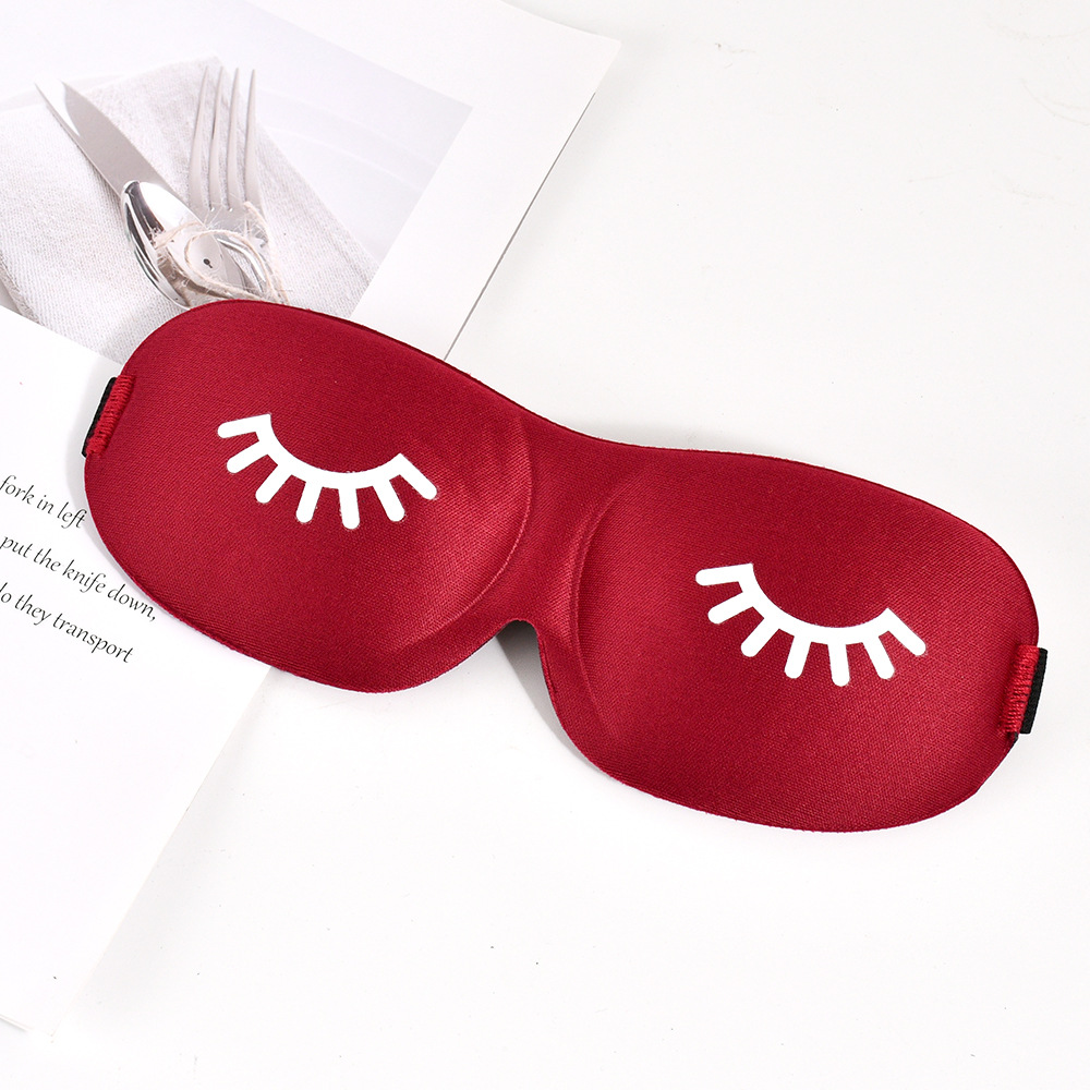 Máscara para dormir 3d, belleza, pestañas, máscara para dormir, sombra de ojos, ayuda para dormir, viajes al aire libre, hogar, descanso de ojos, relajación, cubierta ocular, cuidado de la salud: Plata