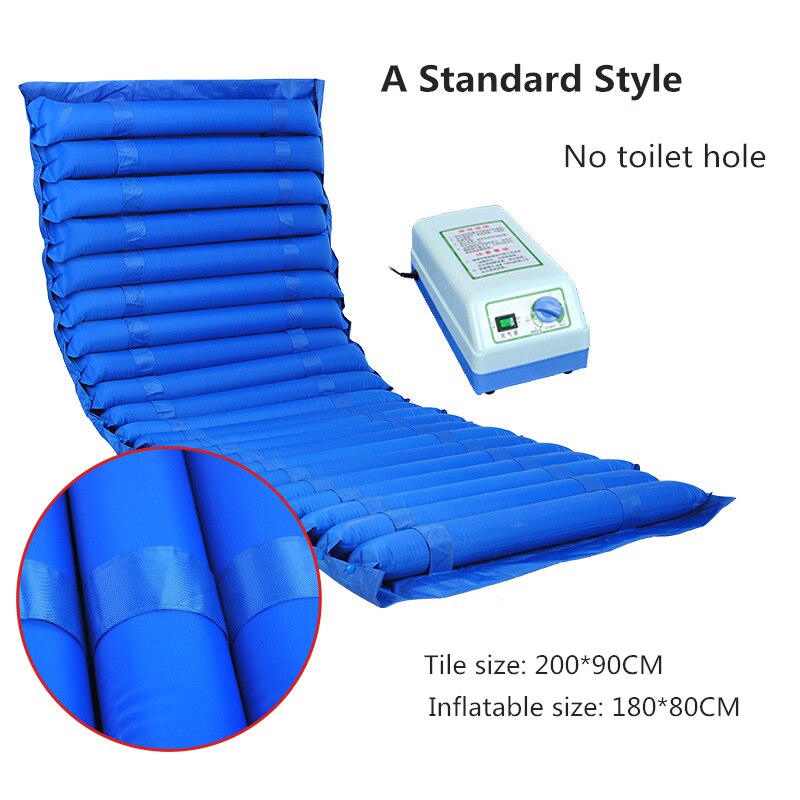 Pneumatic Bedsore Air Mattress Elderly Inflatable Nursing Care Massage Cushion Mattress Bed for Prevent Bedsores Decubitus: STANDARD MODEL
