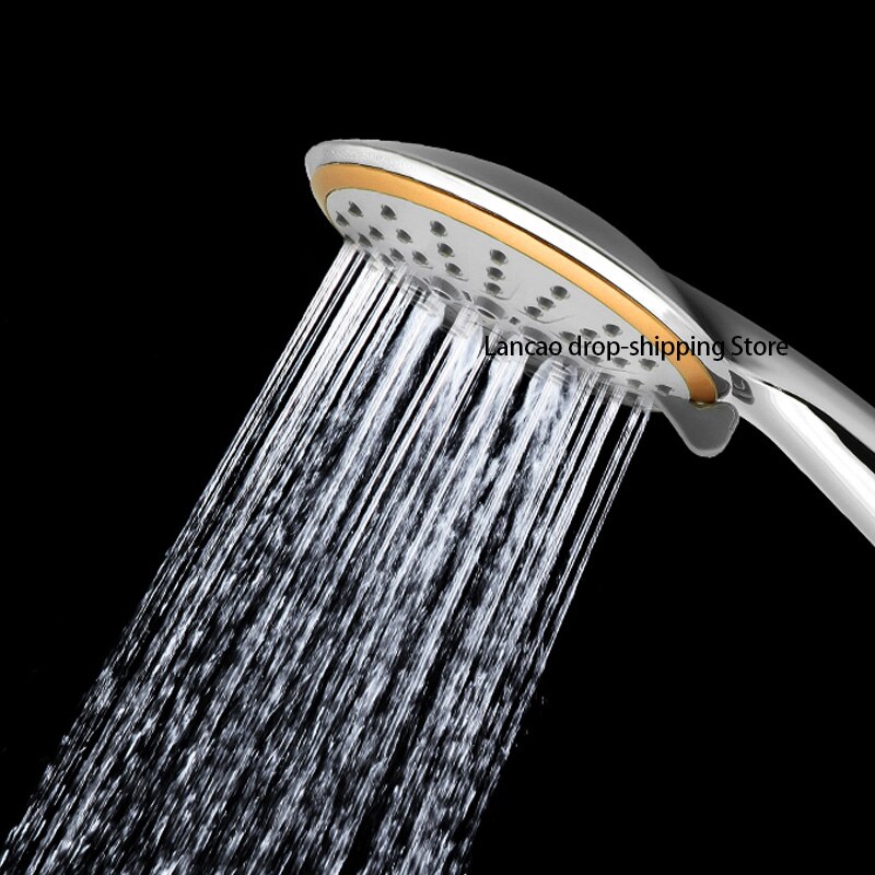 Set 3 Function Spray Chrome Hand Held Shower Head Wall Mounted Shower Set With Hose &amp; Shower Holder Water Saving Shower Sprayer