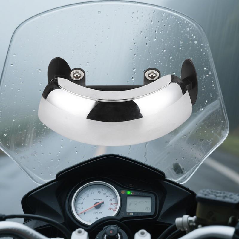 180 Degree Blind Spot Mirror Motorcycle Windshield Wide Angle Rearview Mirror Clear Parabolic HD Convex Mirror Motorbike Part