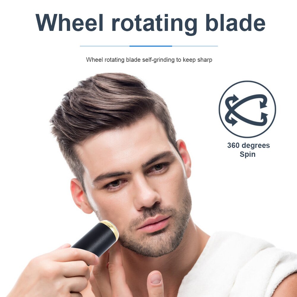 Portable Shaver Hair Clipper Electric Trimmer Screen Washable Rechargeable Men Hair Trimmer