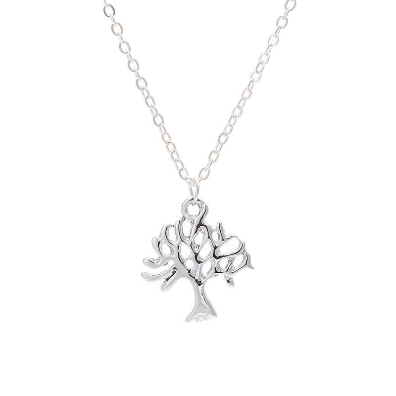 Aangekomen Vriendschap Friiends Boom Leven Legering Hanger Chocker Ketting Voor Vrouwen Mode-sieraden