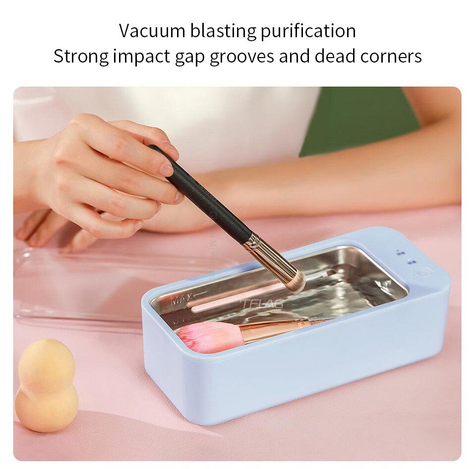 Lofans CS-602 Ultrasonic Cleaning Machine High Frequency Vibration Wash Cleaner Washing Jewelry Glasses Watch