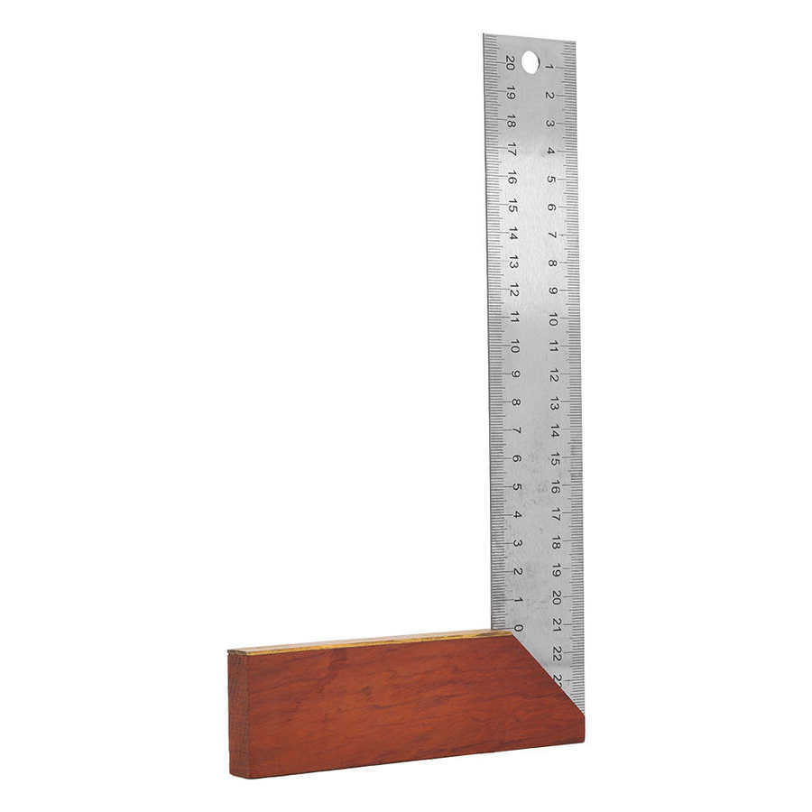 Carpenter Angle 250mm 90 degree Right Angle Construction Ruler Hand Tool