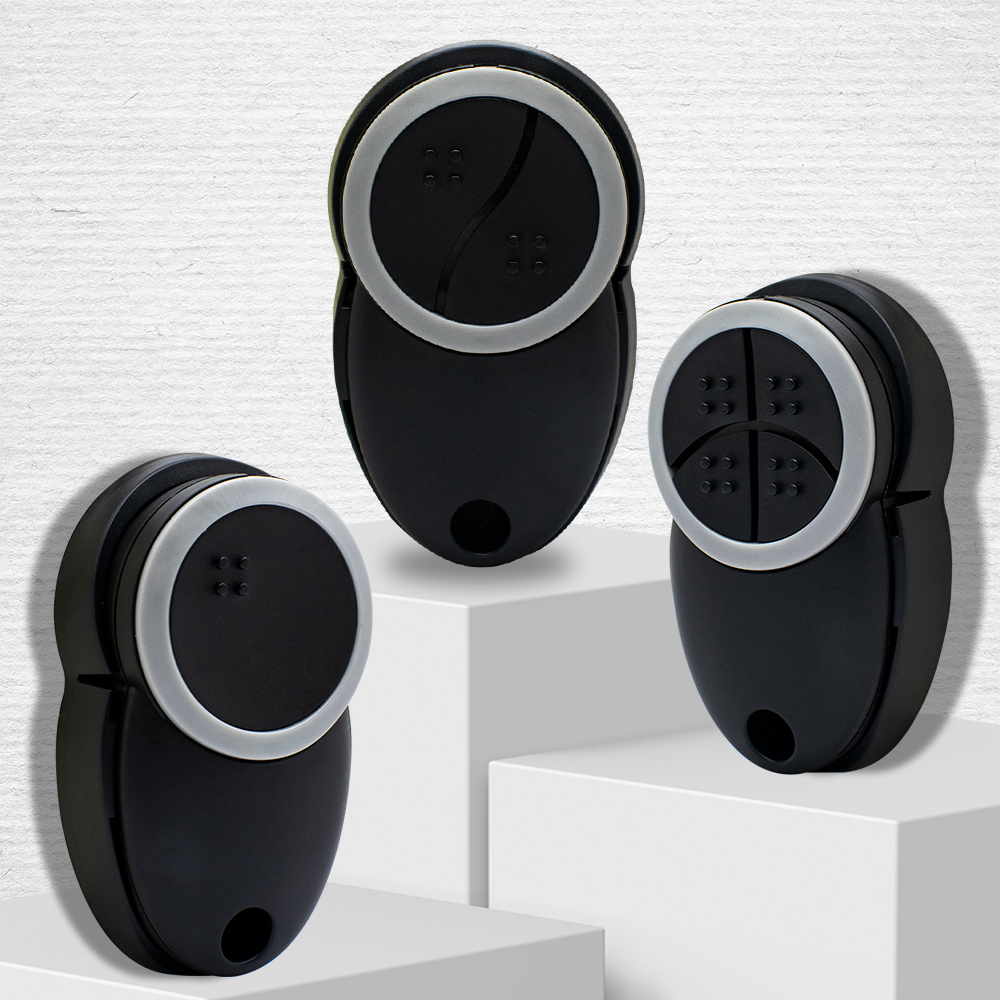 TELECO TXP-433-A01 TXP-433-A02 TXP-433-A04 télécommande de porte de Garage 433.92MHz émetteur de Code roulant porte-clés