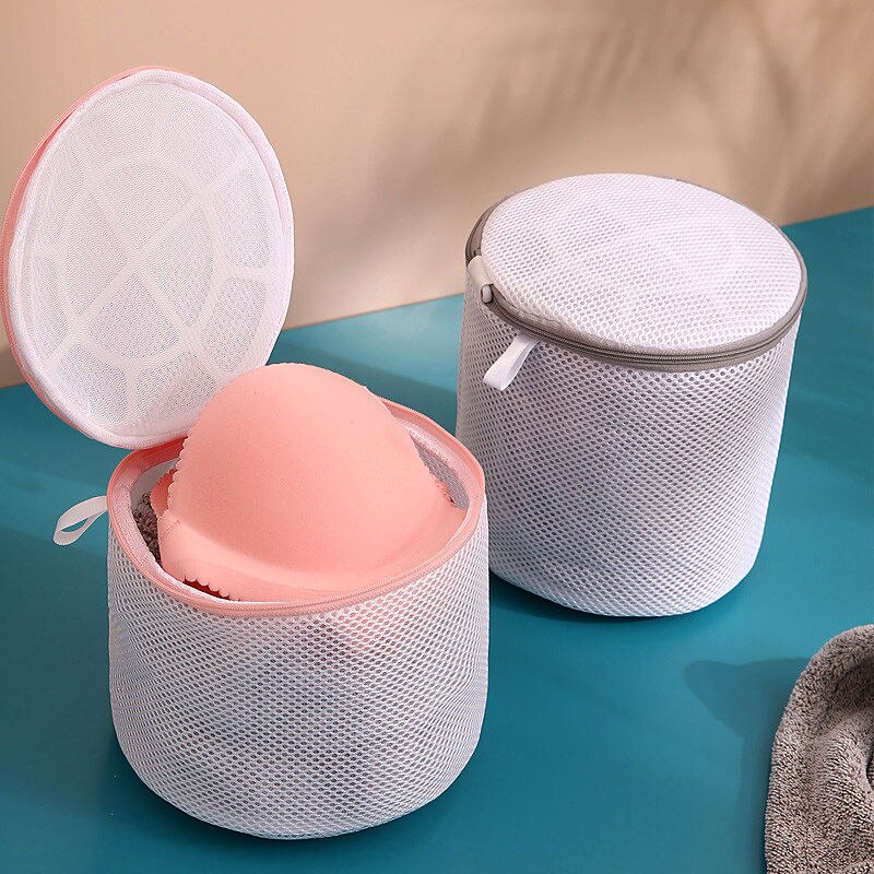 Bolsas de lavandería para lavadora, organizador de ropa interior portátil de viaje, bolsa de almacenamiento de sujetadores, Bolsa de lavado de malla de poliéster, producto de lavandería para el hogar