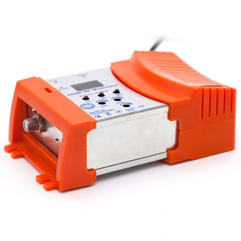 HDM68 Modulator Digital RF HDMI Modulator AV to RF Converter VHF UHF PAL/NTSC Standard Portable Modulator EU Plug