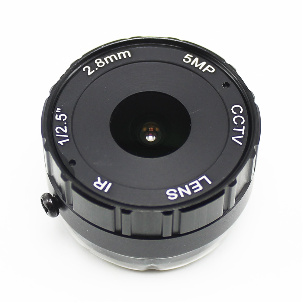CS 2.8mm 4mm 6mm CCTV Security Lens 5MP F1.2 170 Degree Wide Angle CCTV fisheye Lens For IR Board CCTV HD AHD TVI CVI IP Camera