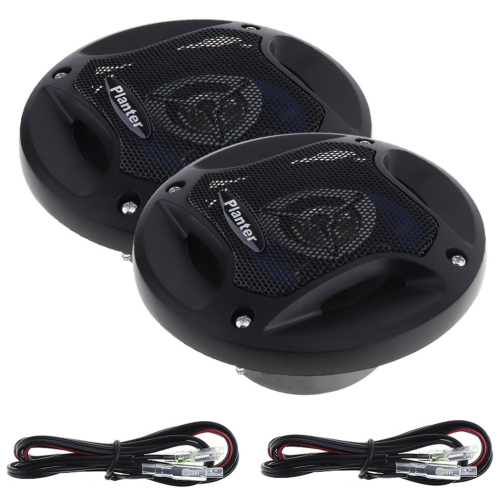 Bocina Universal para coche, claxon de 4 pulgadas, 4Ω, 12V, 280W, 91dB, tipo Coaxial y frecuencia completa con 30Hz-30KHz, se adapta a la mayoría de autos, 2 uds.
