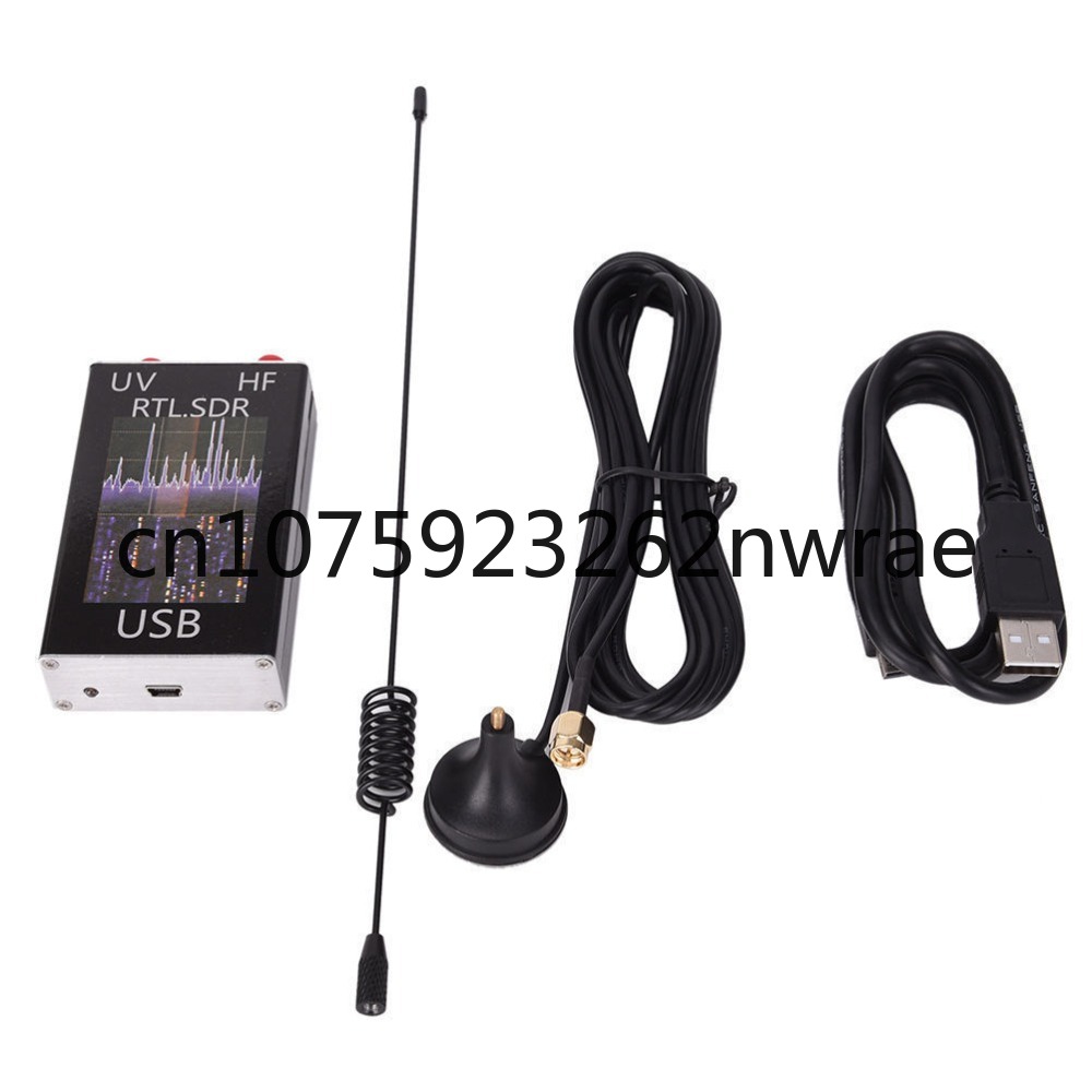 Ham Radio Ontvanger 100Khz-1.7Ghz Volledige Band Uv RTL-SDR Usb Tuner Ontvanger Usb Dongle Met Rtl2832u R820t2 Ham Radio Rtl Sdr: green