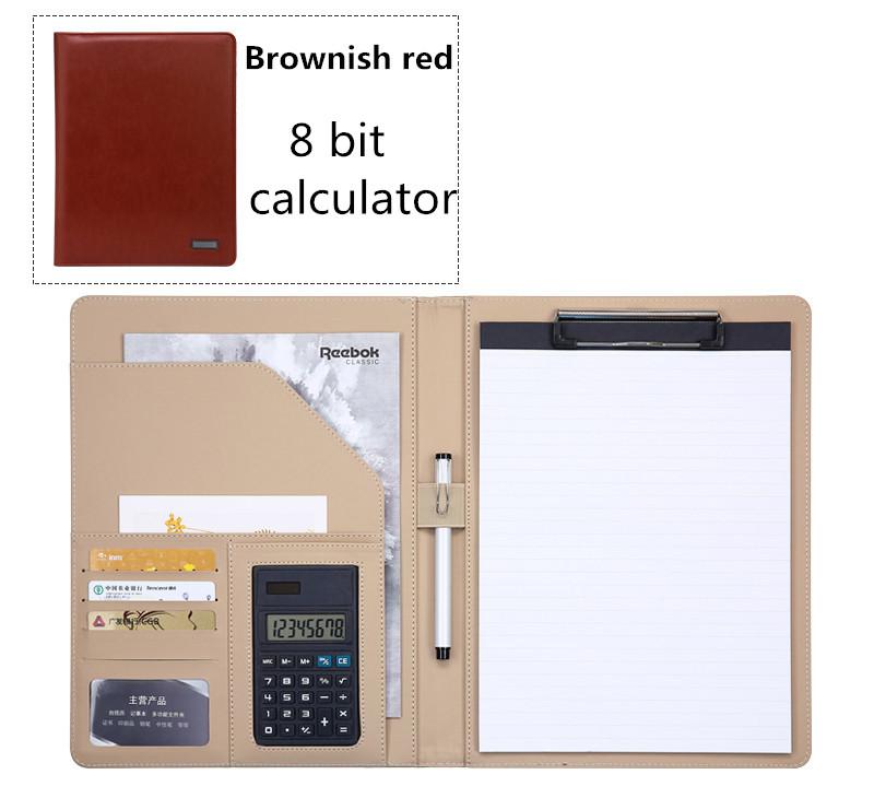 A4 Multifunktions Ordner Mit Metall Rechner Kortex Neue Ordner Verkäufe Ordner Manager Ordner: 16