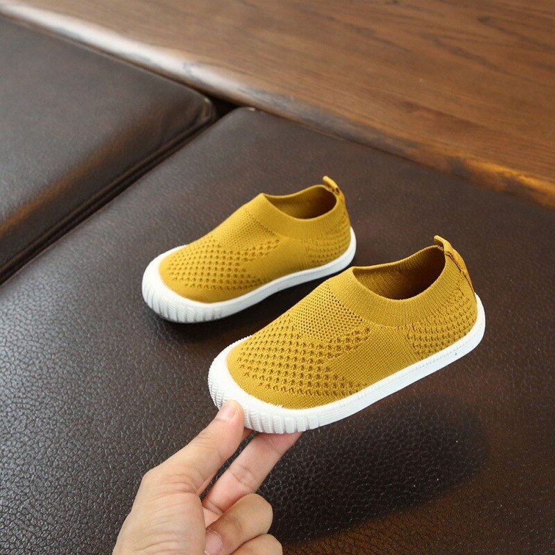 children's casual shoes boys and girls shoes candy color non-slip wear-resistant breathable one foot single shoes